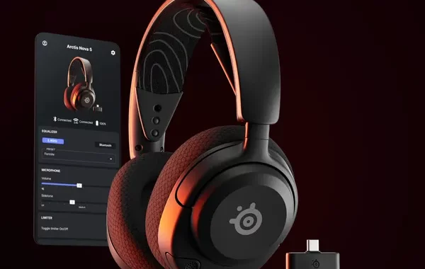 SteelSeries Arctis Nova 5 Wireless Trải nghiệm âm thanh tuyệt vời cho game thủ